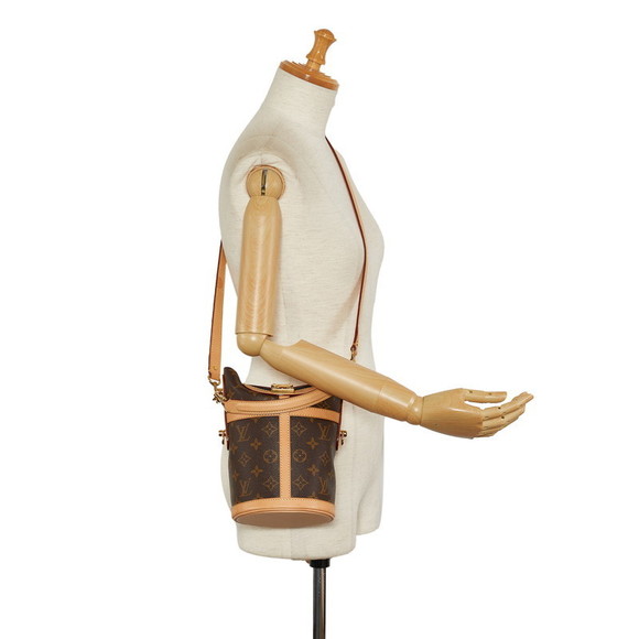 Louis Vuitton Monogram Duffle Bag Leather Handbag M43587 in Excellent condition - Picture 11 of 11